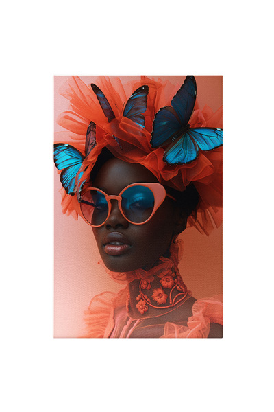 StoryGift Romania Tablou Canvas Aripile Imaginației Doamna Arapcă Și Turbanul...