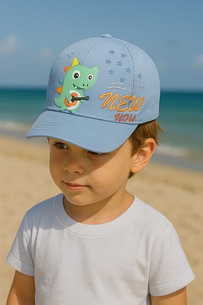 LAGRANZE Unisex 4-8 Years Old Children's Cap Hat Summer Children's Hat with Embroidery Detail