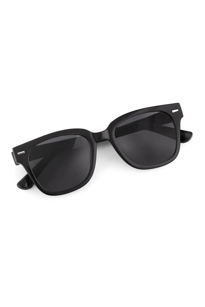 Della Pianto Thalia Unisex Vintage Black Sunglasses