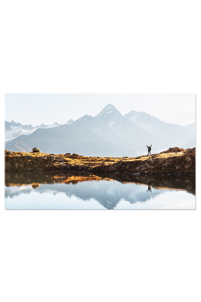 StoryGift Romania Tablou Canvas Peisaj De Iarna Uimitor Cu Brazi Acoperiti De...