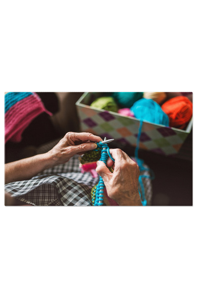 StoryGift Romania Tablou Canvas: Bucurie In Tricotat: Hobby, Relaxare Si Munc...