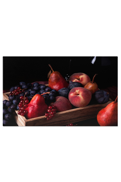 StoryGift Romania Tablou Canvas Recoltarea Fructelor De Toamna: Vin, Fructe, Si Bucurii Culinare