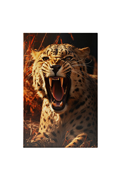 StoryGift Romania Tablou Canvas: Călătoria Aventuroasă Leopard În Tărâm Dezgh...