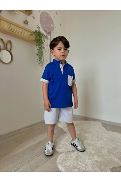 Kids Addakidz keten erkek şort takım