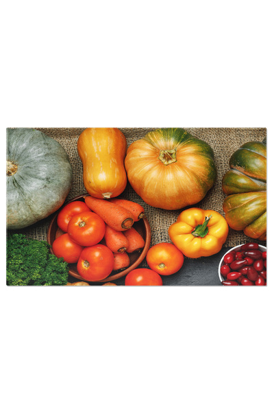 StoryGift Romania Tablou Canvas: Legume Proaspete Pe Masuta, Pregatiri Pentru...