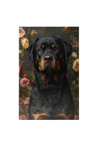 StoryGift Romania Tablou Canvas Catelus Trist Cu Ochii In Lacrimi Si Nasul Ma...