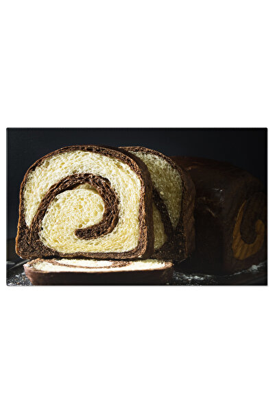 StoryGift Romania Tablou Canvas Fotografie Paine De Ciocolata Facuta In Casa,...