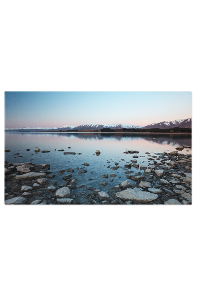 StoryGift Romania Tablou Canvas Reflectii Solitare La Lacul Tekapo In Noua Ze...