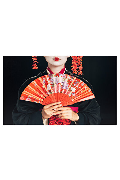 StoryGift Romania Tablou Canvas Traditie Si Eleganta Frumoasa Geisha In Kimon...