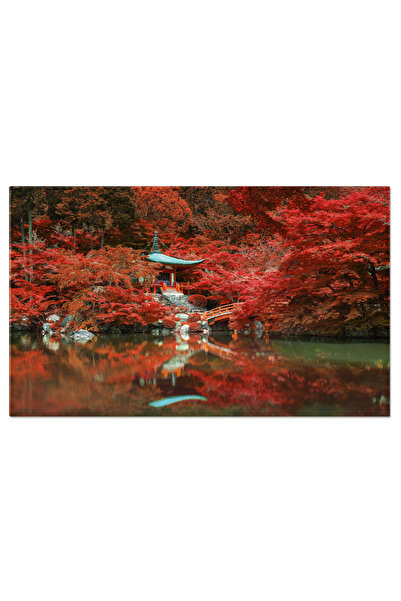 StoryGift Romania Tablou Canvas Foisor De Toamna La Templul Daigo-ji, Kyoto, ...