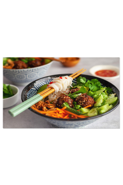 StoryGift Romania Tablou Canvas: Bucatarie Asiatica - Gustari Si Delicii