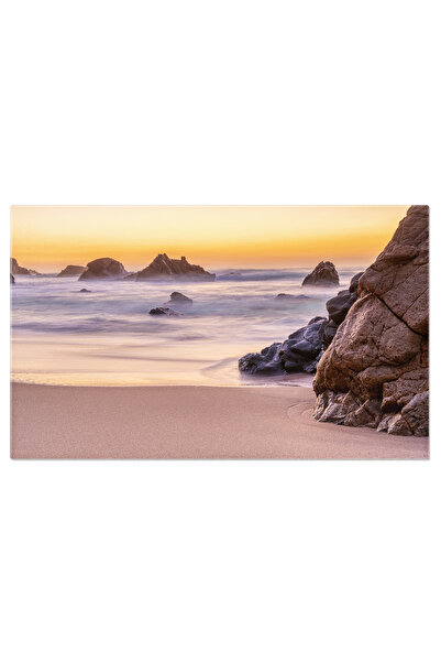 StoryGift Romania Tablou Canvas Amurg La O Plaja Pe Coasta Atlantica Portugheza Apus, Plaja, Coasta, Portugalia 1