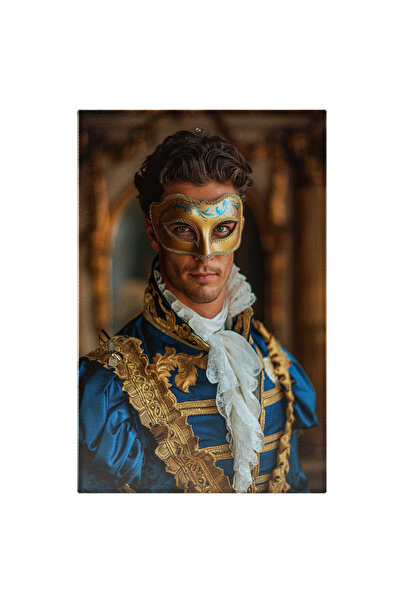 StoryGift Romania Tablou Canvas: Prinț În Costum Albastru La Bal- Istorie Și ...