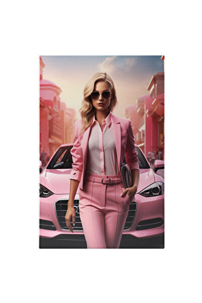 StoryGift Romania Tablou Canvas: Chic Și Vibrantă Moda Pe Asfaltul Orașului S...