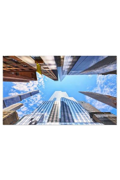 StoryGift Romania Tablou Canvas Cascada Inalta In Muntii La Lumina Diminetii, Waterfall, Mountain, Peisaj, Dimine