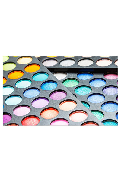 StoryGift Romania Tablou Canvas - Frumusetea Machiajului: Fard De Ochi, Colorat, Colectie: Glamour, Cosmetice, Fu