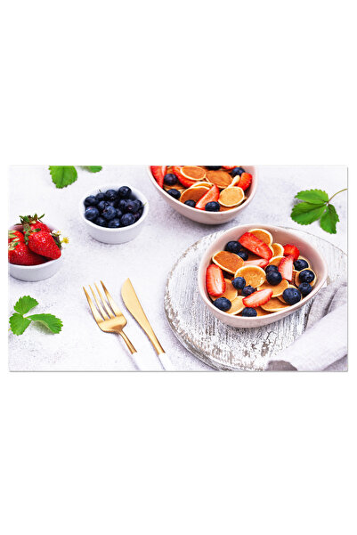 StoryGift Romania Tablou Canvas Clatite Delicioase Cu Capsuni Proaspete Un Mi...