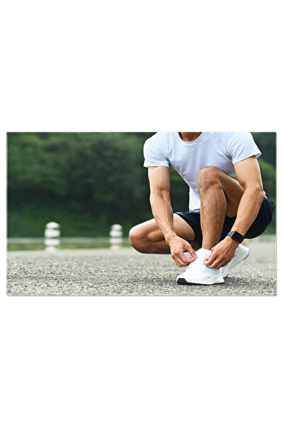 StoryGift Romania Tablou Canvas - Atlet Determinat La Start, Concentrare In C...