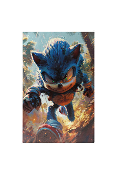 StoryGift Romania Tablou Canvas Super Sonic Spulberă Străzile Cu Palmieri Pași De Foc Și Rapiditate , Pictura Dig