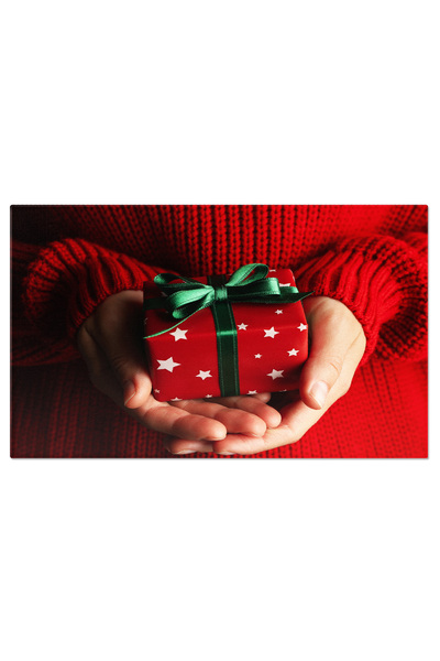 StoryGift Romania Tablou Canvas Cadouri De Craciun - Ambalaje Frumos Decorate