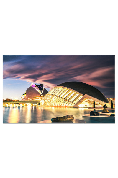 StoryGift Romania Tablou Canvas: Arhitectura Moderna Si Utopie Urbana: Orasul Cu Sticla Si Culoare