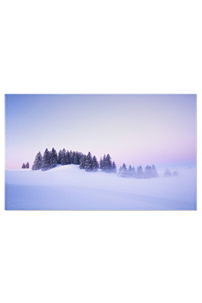 StoryGift Romania Tablou Canvas - Peisaj De Iarna In Padure - Liniste Si Frum...