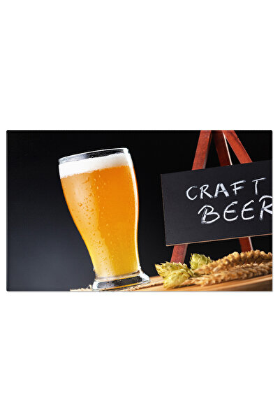 StoryGift Romania Tablou Canvas Pahar De Bere Blonda Nefiltrata Racita Deliciu Racoritor Intro Zi Calda De Vara