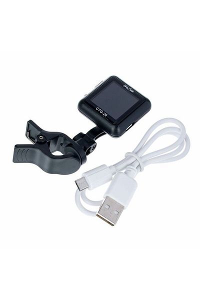 Harley Benton Chromatic Clip On Harley Benton CTG-20 BK USB tuner