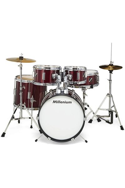 Millenium Millenium Focus Junior Red Acoustic Drum Set