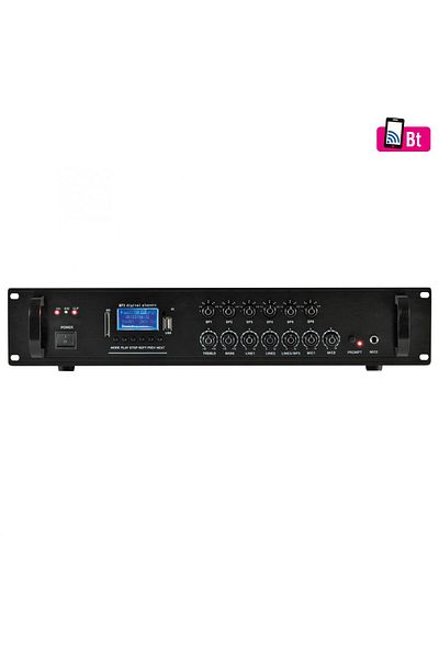 Sal Amplificator 100V 6 zone SAL MPA 240BT, 240W, Bluetooth