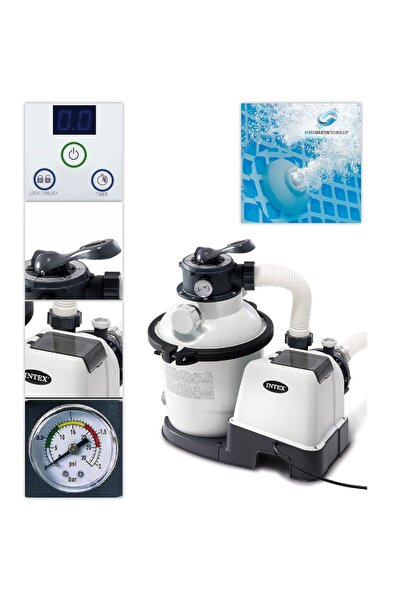 Intex 26378 975x488x132cm Ultra Xtr Prefabrik Aile Havuzu Deluxe Set Tuzlama Sistemli Filtre