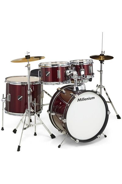 Millenium Millenium Focus Junior Red Acoustic Drum Set