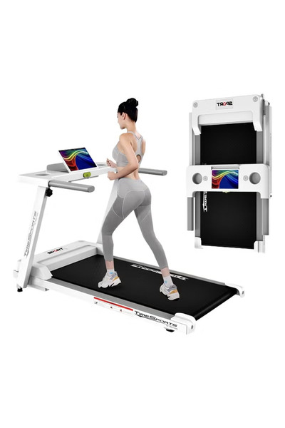 Generic Sharpdo 1-8km/h Family-style Small Folding Ultra-quiet Treadmill Electric Walking Machine
