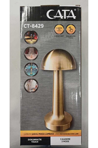 Cata ct 8429 LİZBON MASA LAMBASI 3 RENK