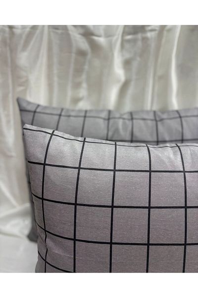 VODDİ 2 Pcs Patterned Pillowcases, Zippered 50X70 cm