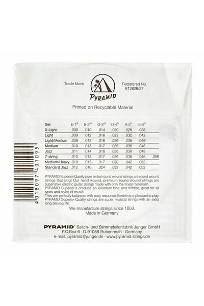 Pyramid Pyramid 009 Single Electric Guitar Strings
