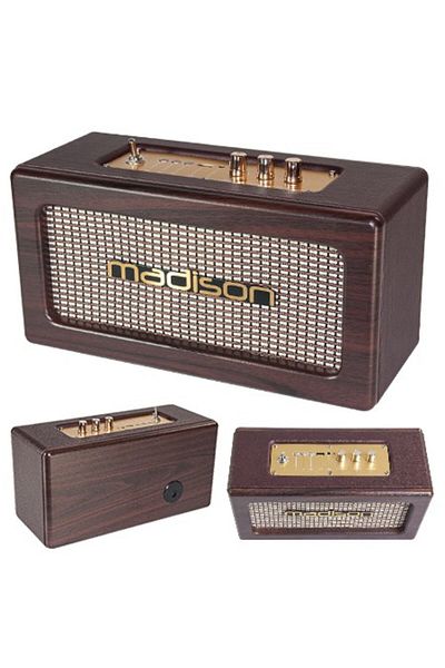 Madison Boxa portabila vintage Madison FREESOUND-VWD, bluetooth, 2x10W