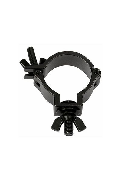 Showtec 50 mm Black Light Clamp, for Stage Metal Structures