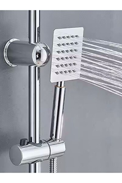 FAWER Faucet & Shower Ful Krom Yağmurlama Robot Duş Seti - 400m