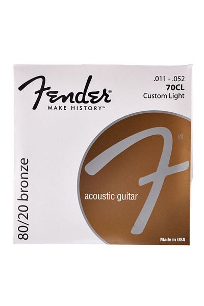 FENDER Fender 70CL Acoustic Guitar Strings, 011-052