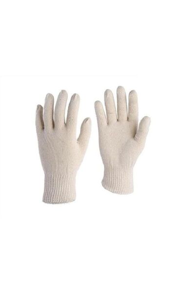 ÇAMDALI HAM ÖRGÜ İŞ ELDİVENLERİ [KAPLAMASIZ] 10 ÇİFT