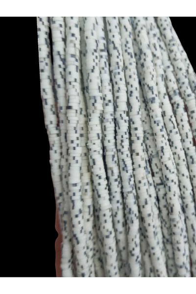 Ralp Moda 3 Strands of 6 mm Fimo Polymer Beads