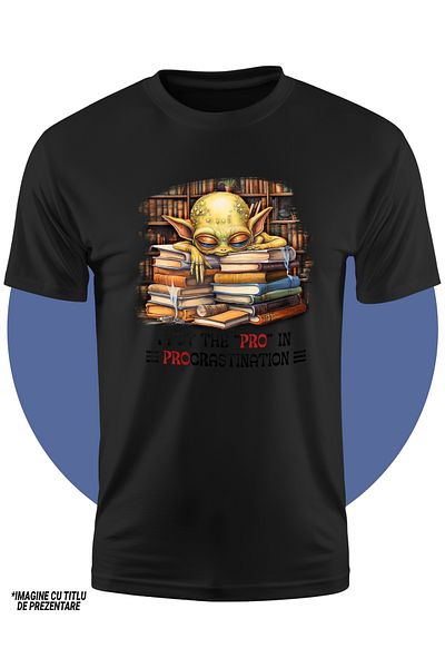 StoryGift Romania Tricou Copii Cu O Creatura Asemanatoare Cu Un Extraterestru, Mesajul "i Put "pro" In Procr