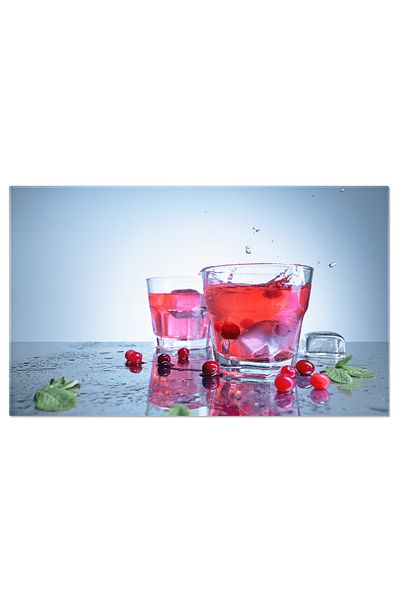 StoryGift Romania Tablou Canvas: Cocktail Racoritor - Vodka, Bautura, Bar, Lamaie, Racorire