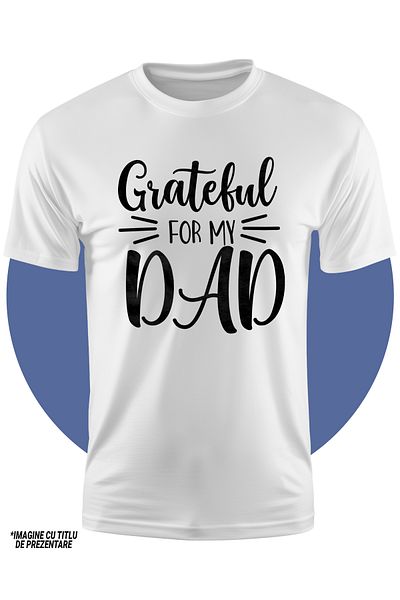 StoryGift Romania Tricou Copii Pentru Un Copil Recunoscator Pentru Tatal Pe Care Il Are 100% Bumbac, Unisex,