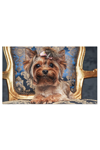 StoryGift Romania Tablou Canvas -caine Yorkshire: Forta, Inteligenta Si Maies...