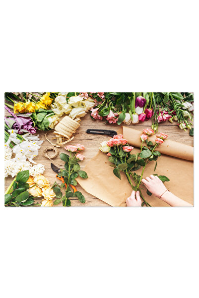 StoryGift Romania Tablou Canvas - Primavara In Floare - Flori Proaspete Intr-...