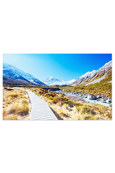 StoryGift Romania Tablou Canvas Traseul Valea Hooker In Noua Zeelanda, Hooker...