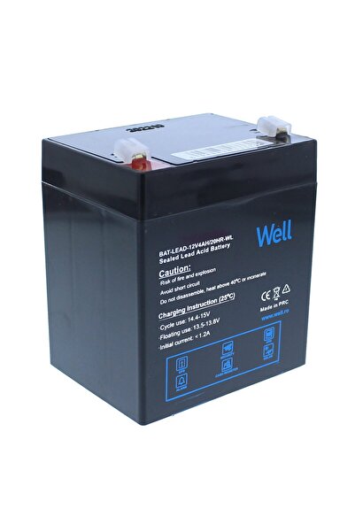 Well Acumulator 12V 4Ah plumb acid WELL