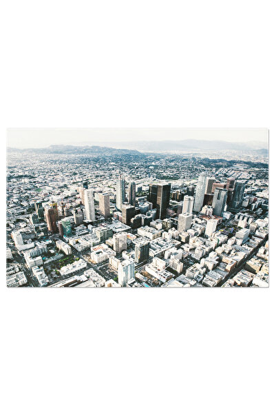 StoryGift Romania Tablou Canvas Fotografie Vedere Aeriana Asupra Los Angeles ...